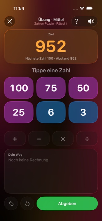 Zahlen-Puzzle